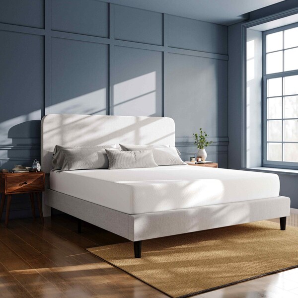 Flash Furniture Cloud Green Tea Cooling Gel 3-Layer Memory Foam 10in. King Mattress in a Box, Washable Cover CL-MFB3L-10-K-GG - main